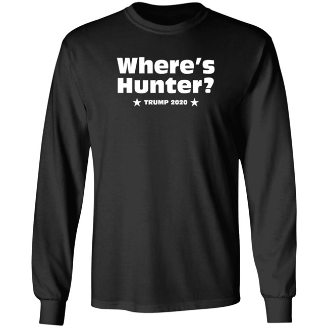 Where's Hunter Trump 2020 T Shirt Occupy Democrats Duc - Where's Hunter Trump 2020 T Shirt Occupy Democrats