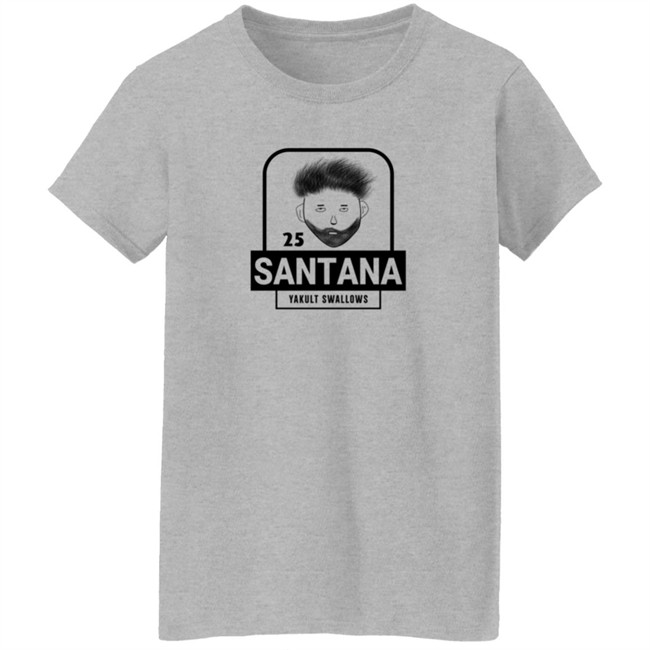25 Santana Yakult Swallows Shirt Mingo 25 Santana Yakult Swallows Shirt Mingo