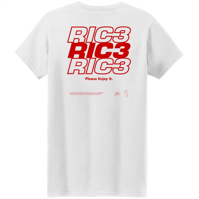 Daniel Ricciardo Merch Shop Store Ric3 Thank You Hoodie Daniel Ricciardo Merch Shop Store Ric3 Thank You Hoodie