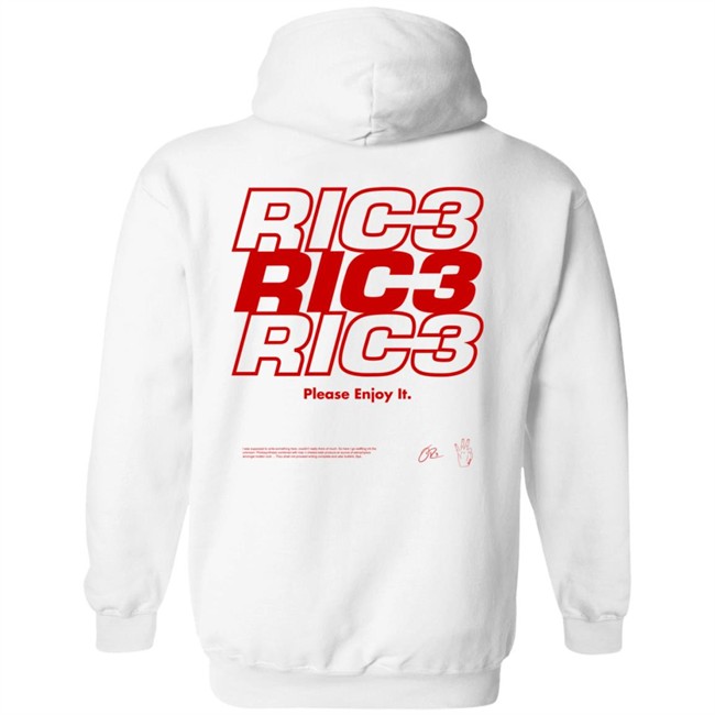 Daniel Ricciardo Merch Shop Store Ric3 Thank You Hoodie Daniel Ricciardo Merch Shop Store Ric3 Thank You Hoodie