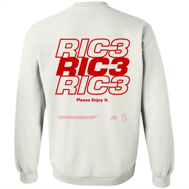 Daniel Ricciardo Merch Shop Store Ric3 Thank You Hoodie Daniel Ricciardo Merch Shop Store Ric3 Thank You Hoodie