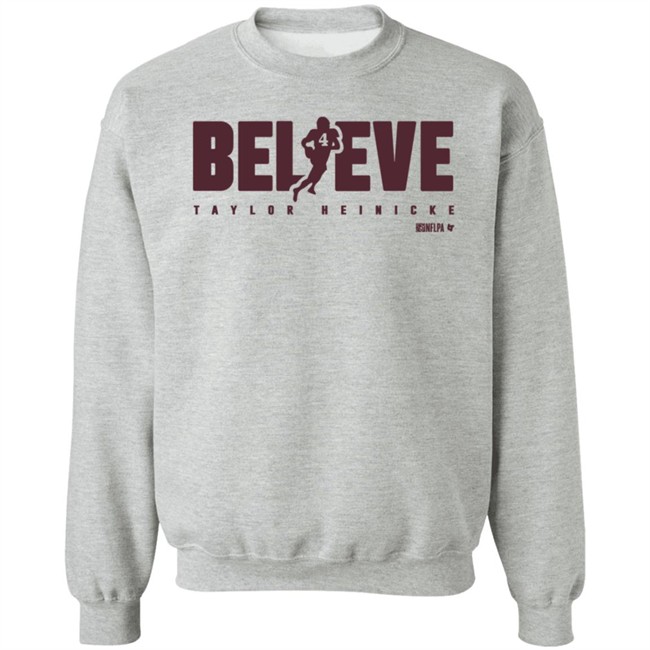BreakingT Taylor Heinicke Believe Shirt Scott Jennings BreakingT Taylor Heinicke Believe Shirt Scott Jennings