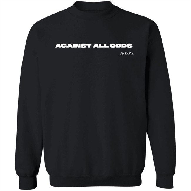 Airrack Merch Against All Odds Essential Black Tee Shirt Airrack Merch Against All Odds Essential Black Tee Shirt