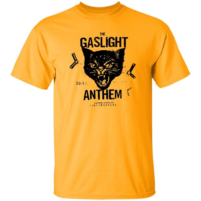 Gaslight Anthem Merch The Gaslight Anthem Cat T Shirt Gaslight Anthem Merch The Gaslight Anthem Cat T Shirt