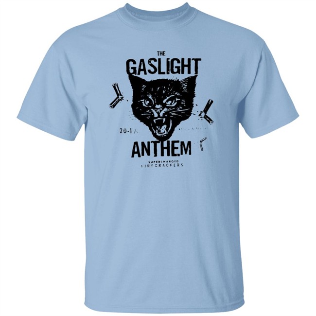 Gaslight Anthem Merch The Gaslight Anthem Cat T Shirt Gaslight Anthem Merch The Gaslight Anthem Cat T Shirt