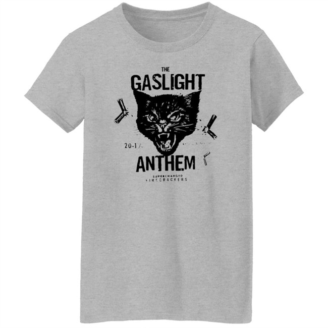 Gaslight Anthem Merch The Gaslight Anthem Cat T Shirt Gaslight Anthem Merch The Gaslight Anthem Cat T Shirt