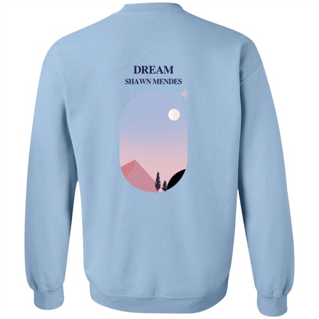 Shawn Mendes Store Merch Wonder Dream Crewneck Sweatshirt Shawn Mendes Store Merch Wonder Dream Crewneck Sweatshirt