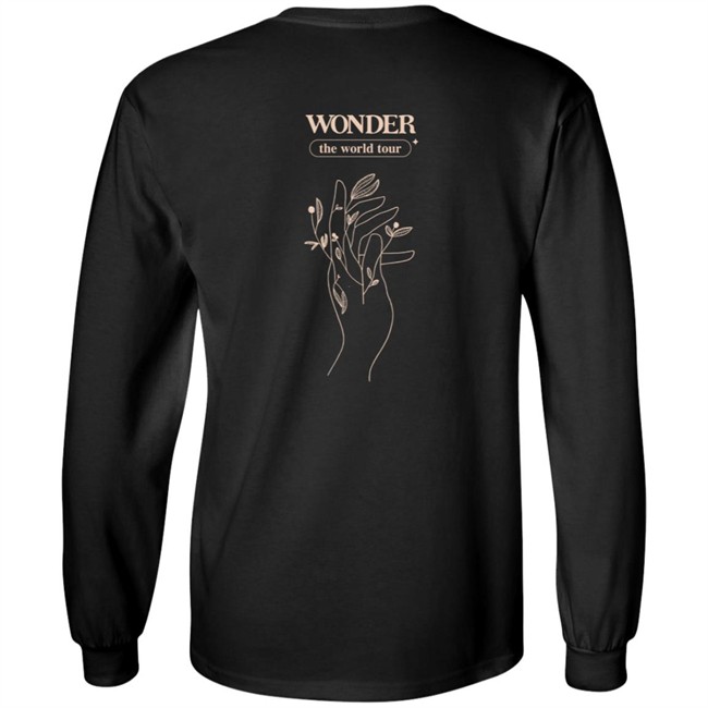Shawn Mendes Store Merch Wonder The World Tour Crewneck Sweatshirt Shawn Mendes Store Merch Wonder The World Tour Crewneck Sweatshirt