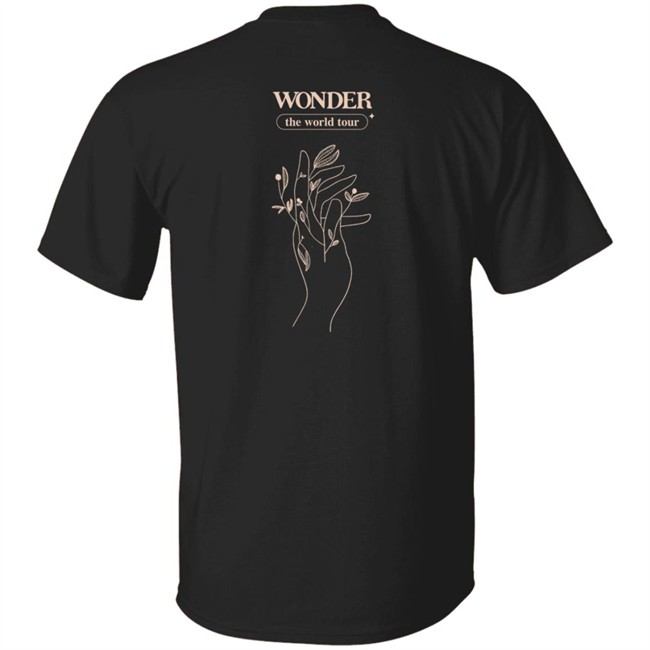 Shawn Mendes Store Merch Wonder The World Tour Crewneck Sweatshirt Shawn Mendes Store Merch Wonder The World Tour Crewneck Sweatshirt