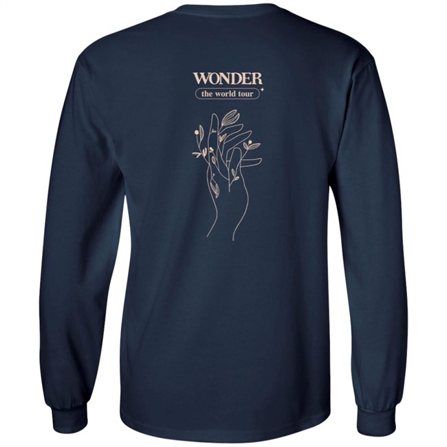 Shawn Mendes Store Merch Wonder The World Tour Crewneck Sweatshirt Shawn Mendes Store Merch Wonder The World Tour Crewneck Sweatshirt