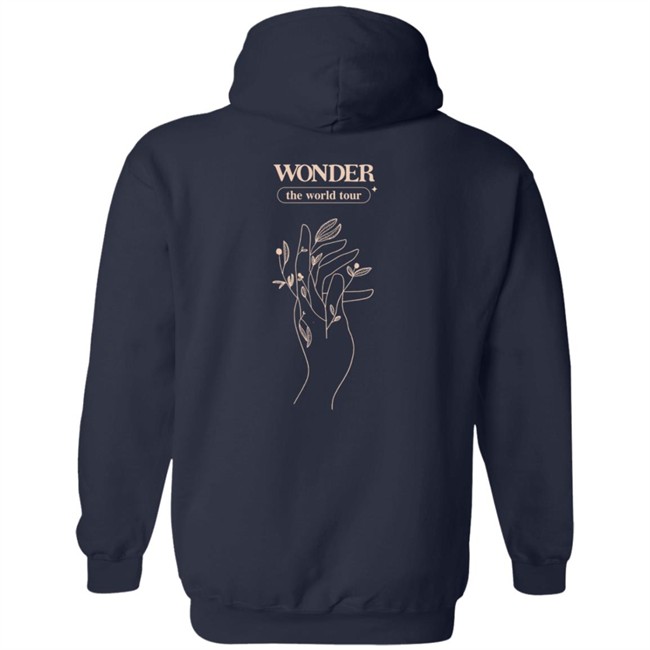 Shawn Mendes Store Merch Wonder The World Tour Crewneck Sweatshirt Shawn Mendes Store Merch Wonder The World Tour Crewneck Sweatshirt