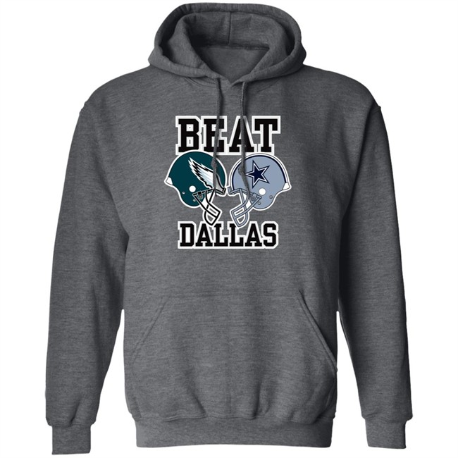 Nick Sirianni Beat Dallas Helmet Logo Sweatshirt John Clark Nick Sirianni Beat Dallas Helmet Logo Sweatshirt John Clark