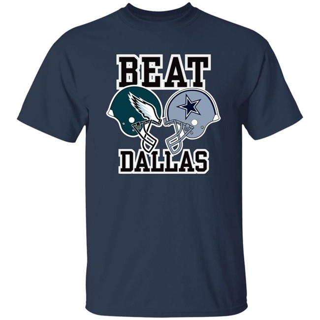 Nick Sirianni Beat Dallas Helmet Logo Sweatshirt John Clark Nick Sirianni Beat Dallas Helmet Logo Sweatshirt John Clark
