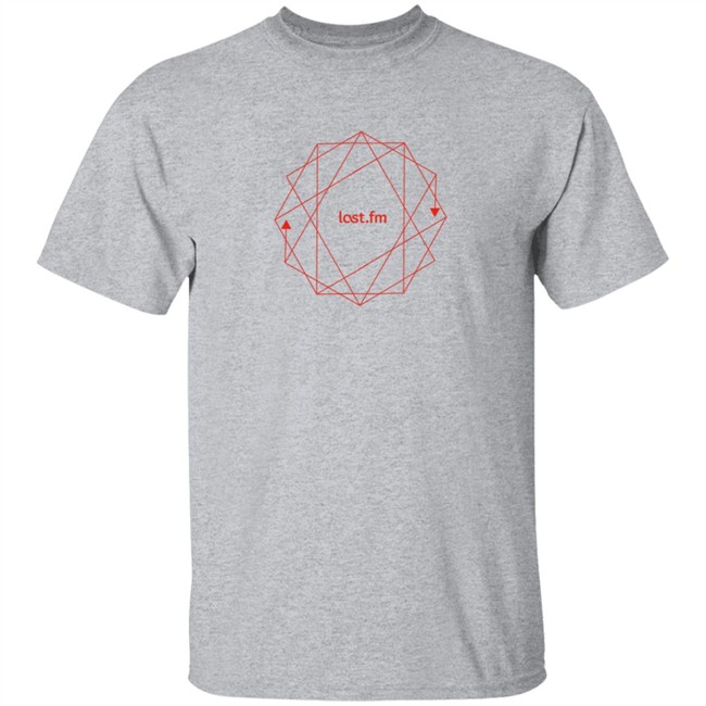 Last Fm Merch Women's Last.Fm Spiral Hex Tee Shirt Last Fm Merch Women's Last.Fm Spiral Hex Tee Shirt