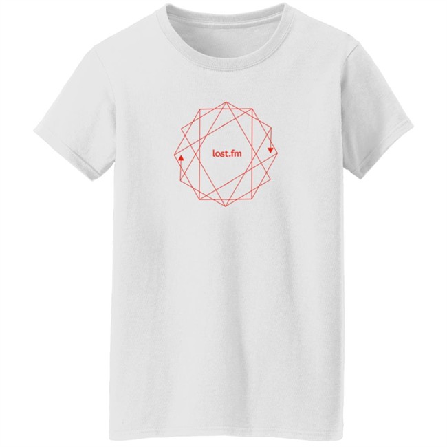 Last Fm Merch Women's Last.Fm Spiral Hex Tee Shirt Last Fm Merch Women's Last.Fm Spiral Hex Tee Shirt