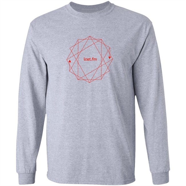 Last Fm Merch Women's Last.Fm Spiral Hex Tee Shirt Last Fm Merch Women's Last.Fm Spiral Hex Tee Shirt