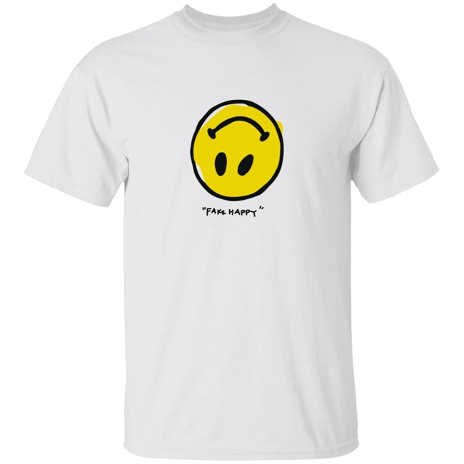 Paramore Merch Paramore Fake Happy Shirt