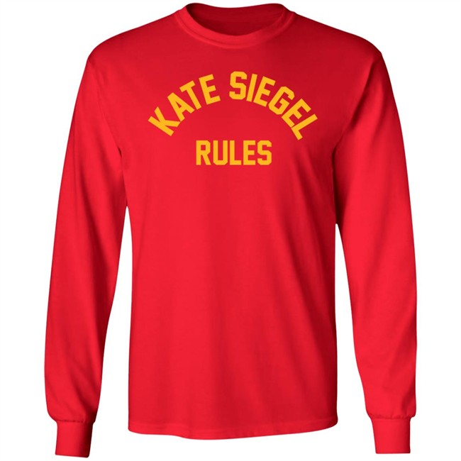 The Kingcast Merch Kate Siegel Rules Shirt The Kingcast Merch Kate Siegel Rules Shirt