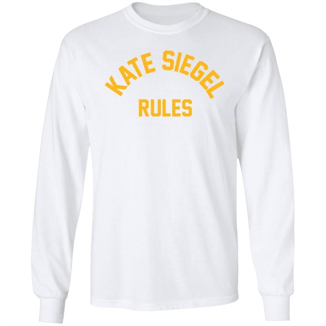 The Kingcast Merch Kate Siegel Rules Shirt The Kingcast Merch Kate Siegel Rules Shirt