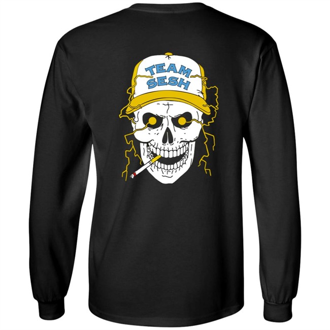 Teamsesh Merch Bones 3-16 Short Sleeve Shirt Teamsesh Merch Bones 3-16 Short Sleeve Shirt