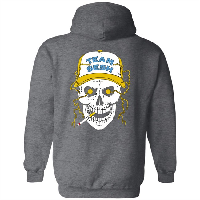 Teamsesh Merch Bones 3-16 Short Sleeve Shirt Teamsesh Merch Bones 3-16 Short Sleeve Shirt