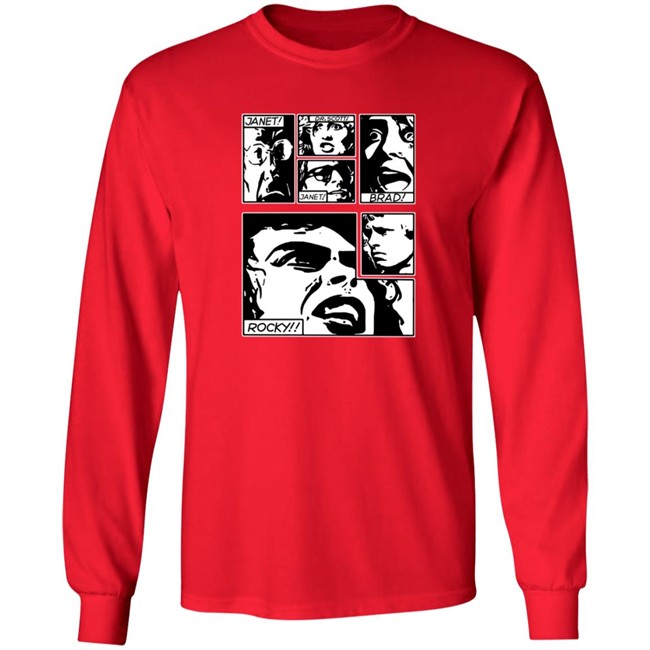 Rocky Horror Shirt Picture Show Janet Dr. Scott Brad Rocky T Shirt Rocky Horror Shirt Picture Show Janet Dr. Scott Brad Rocky T Shirt