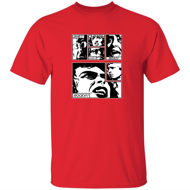 Rocky Horror Shirt Picture Show Janet Dr. Scott Brad Rocky T Shirt Rocky Horror Shirt Picture Show Janet Dr. Scott Brad Rocky T Shirt