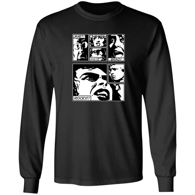 Rocky Horror Shirt Picture Show Janet Dr. Scott Brad Rocky T Shirt Rocky Horror Shirt Picture Show Janet Dr. Scott Brad Rocky T Shirt