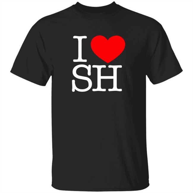 I Love Heart SH T Shirt SH Gift Idea Co