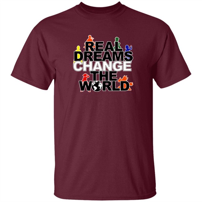 Rdcworld1 Merch Real Dreams Change The World Shirt Mark Phillips Rdcworld1 Merch Real Dreams Change The World Shirt Mark Phillips
