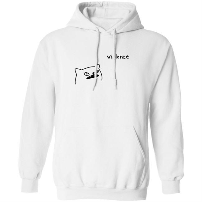 Poorly Cat Draw Violence Shirt Poorly Cat Draw Violence Shirt