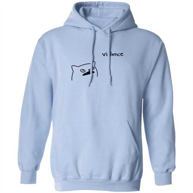 Poorly Cat Draw Violence Shirt Poorly Cat Draw Violence Shirt