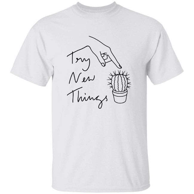 Phil Lester Merch Try New Things Cactus Shirt AmazingPhil