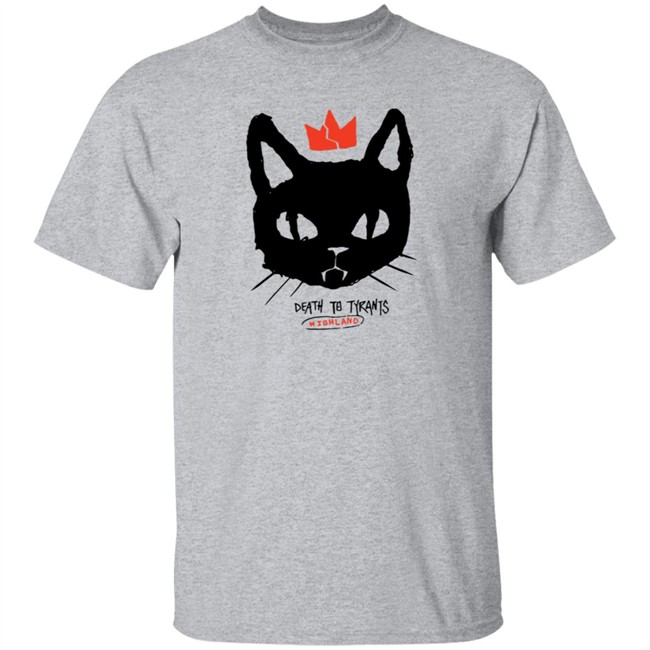 Highland Paranormal Society Death To Tyrants T Shirt Nathan Treme