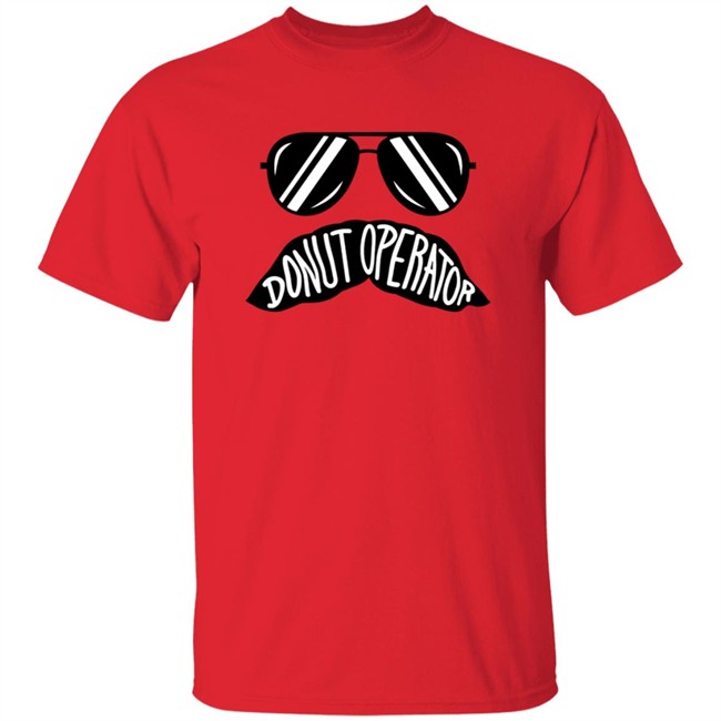 Donut Operator Merch Donut Stache T Shirt Donut Operator Merch Donut Stache T Shirt