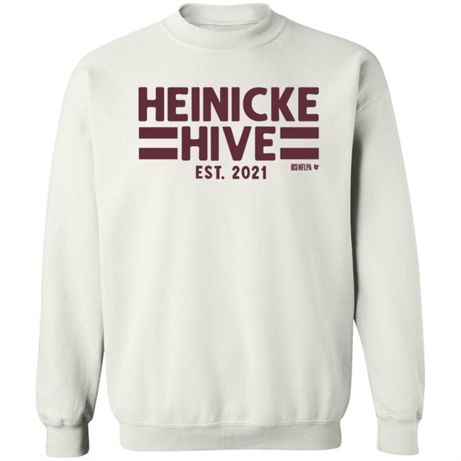 Mina Kimes BreakingT Taylor Heinicke Hive Shirt Mina Kimes BreakingT Taylor Heinicke Hive Shirt