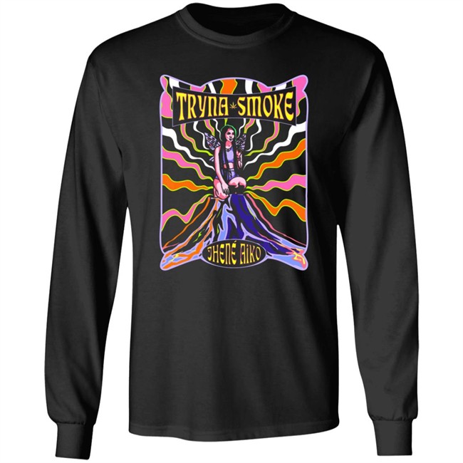Jhene Aiko Merch Tryna Smoke Vintage Shirt Jhene Aiko Merch Tryna Smoke Vintage Shirt