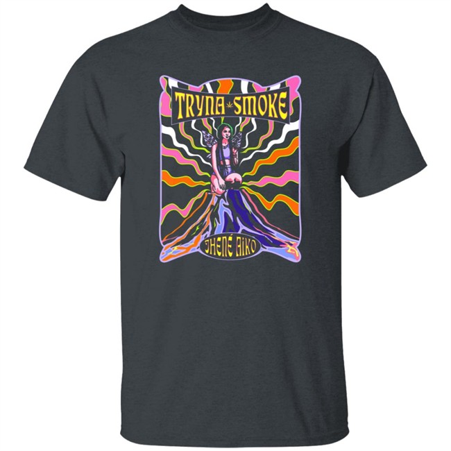 Jhene Aiko Merch Tryna Smoke Vintage Shirt Jhene Aiko Merch Tryna Smoke Vintage Shirt