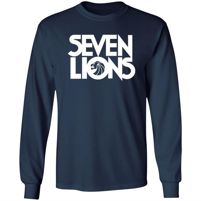 Seven Lions Merch Stacked Logo Shirt Seven Lions Merch Stacked Logo Shirt