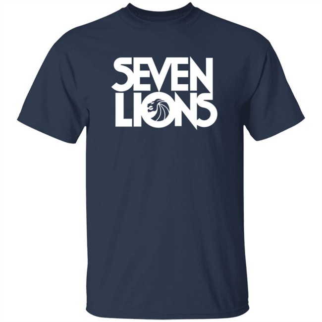 Seven Lions Merch Stacked Logo Shirt Seven Lions Merch Stacked Logo Shirt
