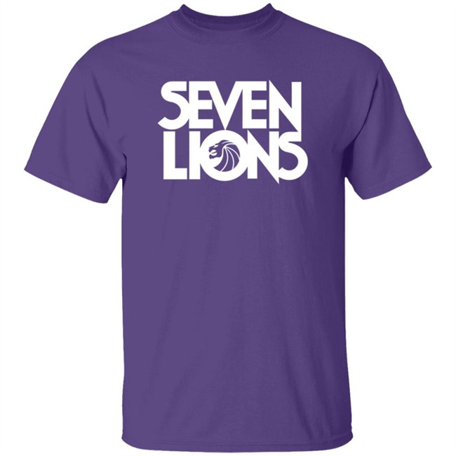 Seven Lions Merch Stacked Logo Shirt Seven Lions Merch Stacked Logo Shirt