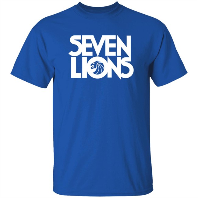 Seven Lions Merch Stacked Logo Shirt Seven Lions Merch Stacked Logo Shirt