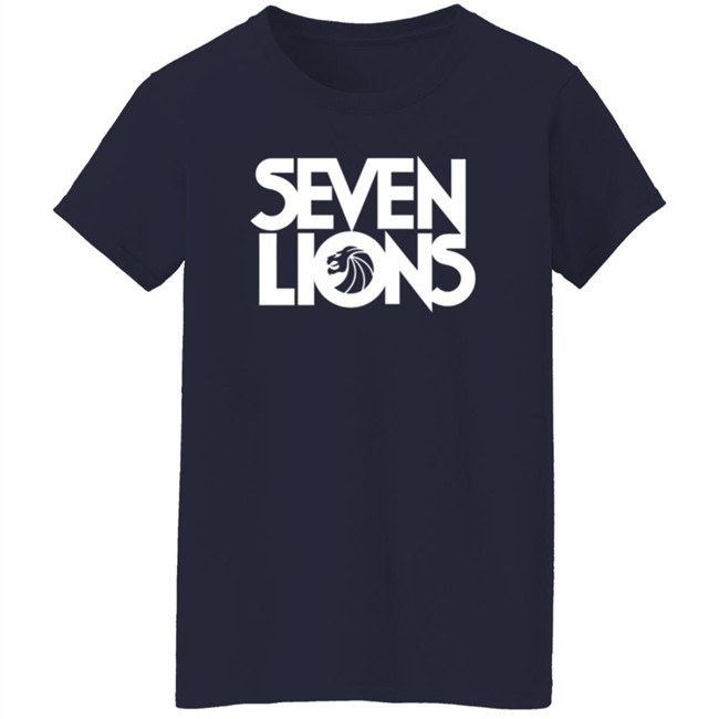 Seven Lions Merch Stacked Logo Shirt Seven Lions Merch Stacked Logo Shirt