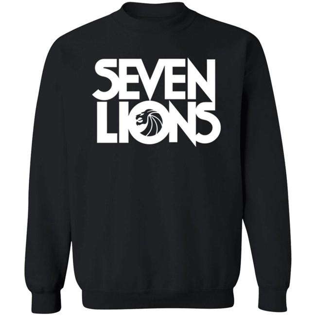Seven Lions Merch Stacked Logo Shirt Seven Lions Merch Stacked Logo Shirt