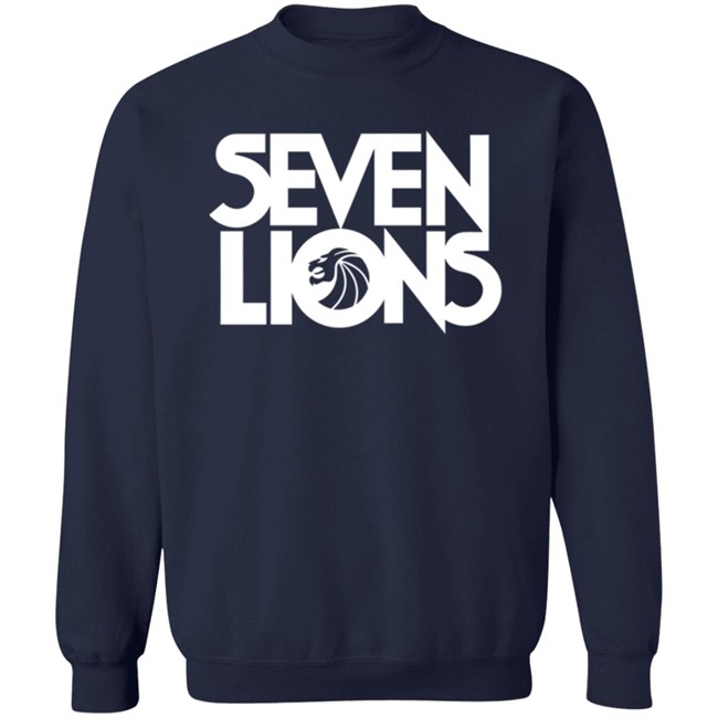 Seven Lions Merch Stacked Logo Shirt Seven Lions Merch Stacked Logo Shirt