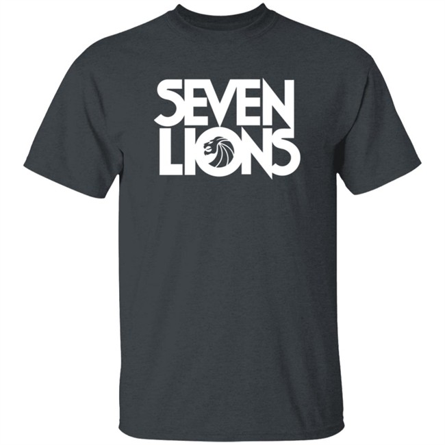 Seven Lions Merch Stacked Logo Shirt Seven Lions Merch Stacked Logo Shirt