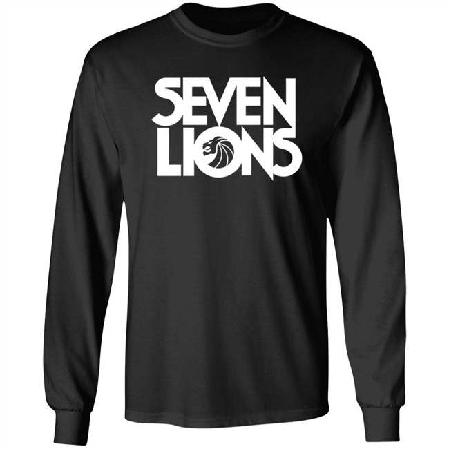 Seven Lions Merch Stacked Logo Shirt Seven Lions Merch Stacked Logo Shirt