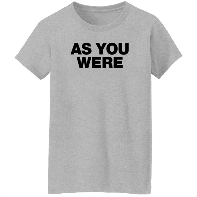Liam Gallagher Merch As You Were Sweatshirt Liam Gallagher Merch As You Were Sweatshirt