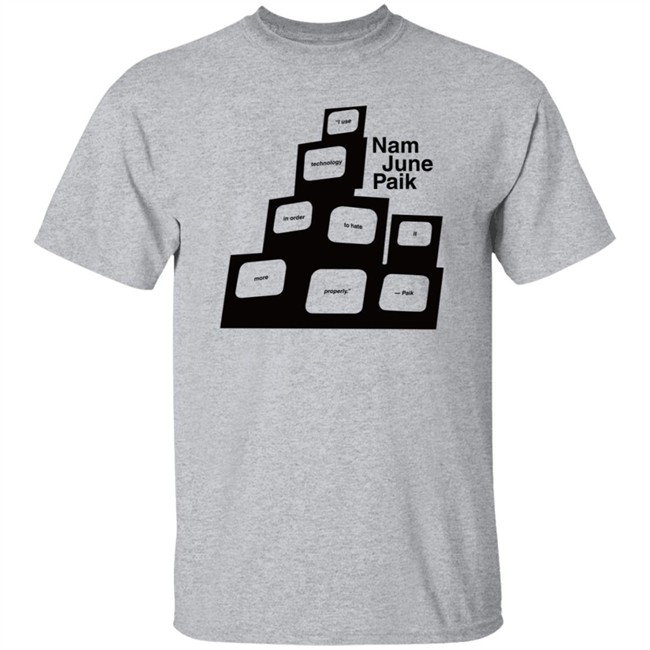 Procell Vintage Merch Nam June Paik Tee Shirt The Beacon Cinema Hurley Procell Vintage Merch Nam June Paik Tee Shirt The Beacon Cinema Hurley