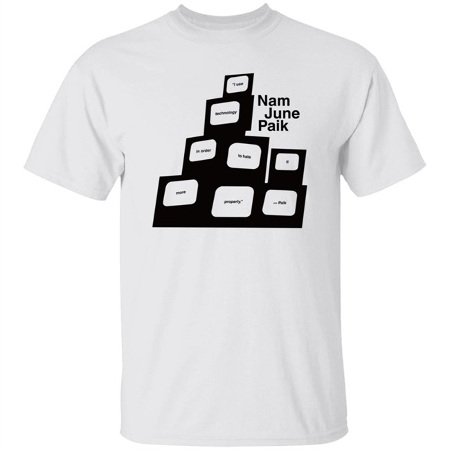 Procell Vintage Merch Nam June Paik Tee Shirt The Beacon Cinema Hurley